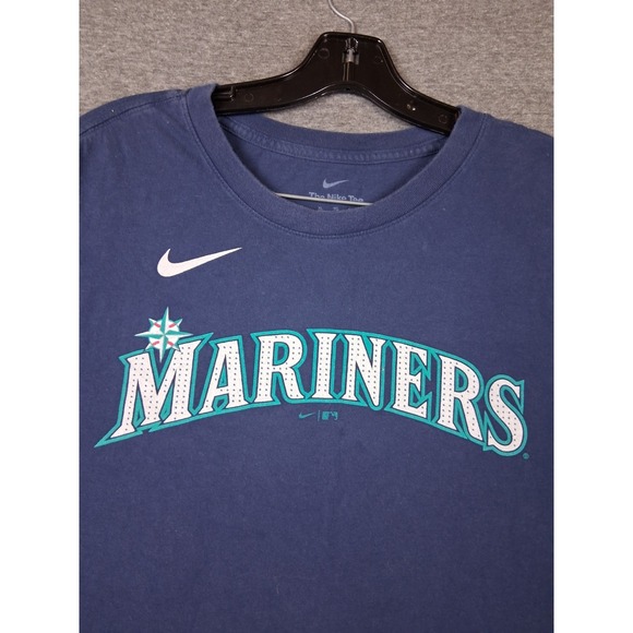 Nike Other - Seattle Mariners X Nike Adult Shirt‎ XL Blue Baseball Big Dumper Cal Raleigh